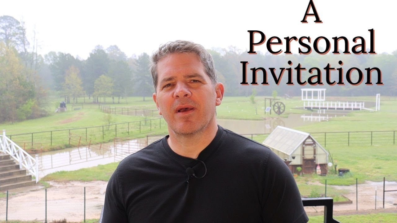 A Personal Invitation