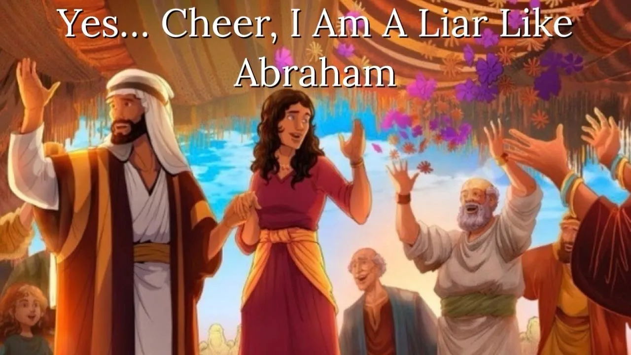 yes cheer iam a liar like abraham